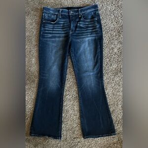 Buckle Men's Dark Blue Bootcut Jeans